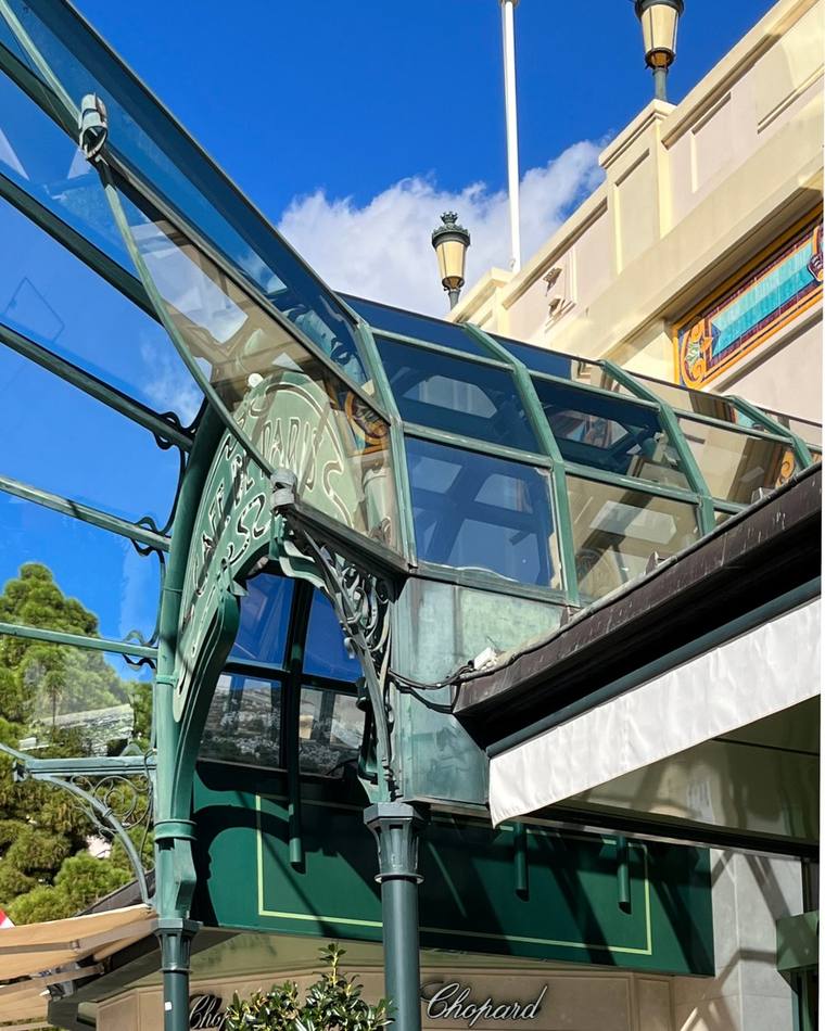 Monte-Carlo, détails d’une façade