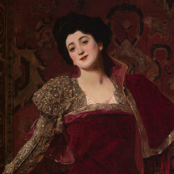 Visuel de l’exposition De la scène à la toile Belle Époque au Musée des Beaux-Arts de Nice