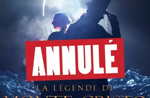 Affiche officielle de La Légende de Monte-Cristo au Palais Nikaïa