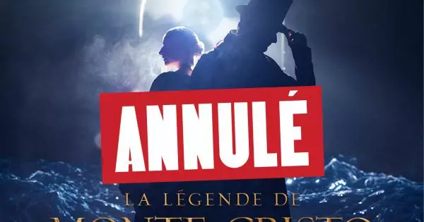 Affiche officielle de La Légende de Monte-Cristo au Palais Nikaïa