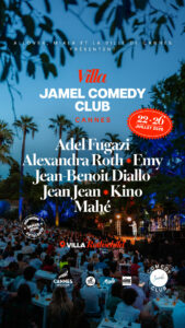 Villa Jamel Comedy Club à Cannes : quand le rire prend l’air