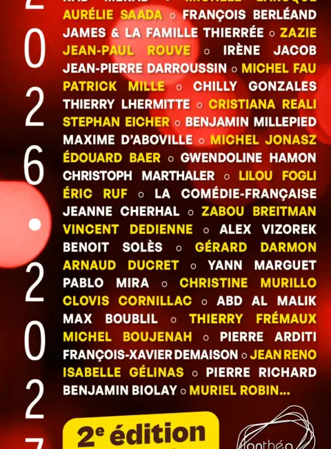 Couverture officielle du programme de la saison 2026-2027 d’Anthéa à Antibes