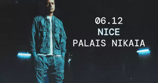 Affiche officielle de PLK au Palais Nikaïa