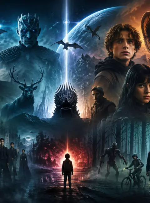 Affiche de la dixième édition du Festival du Film Fantastique de Menton