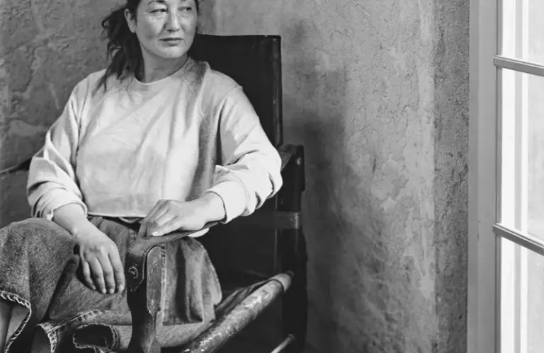 Visuel officiel de l’exposition Harumi Klossowska de Rola à la Villa Kérylos