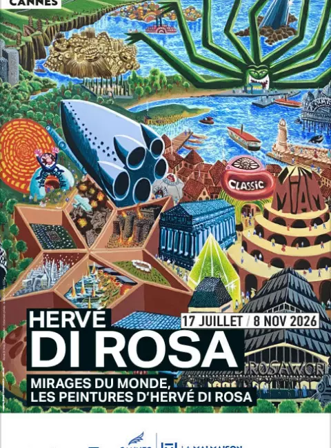 Exposition Mirages du monde d'Hervé Di Rosa à Cannes