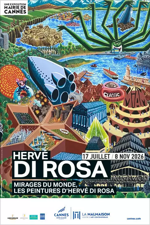 Exposition Mirages du monde d'Hervé Di Rosa à Cannes