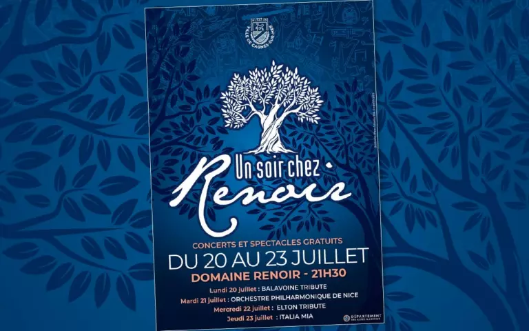 Un Soir chez Renoir 2026 au Domaine Renoir à Cagnes-sur-Mer
